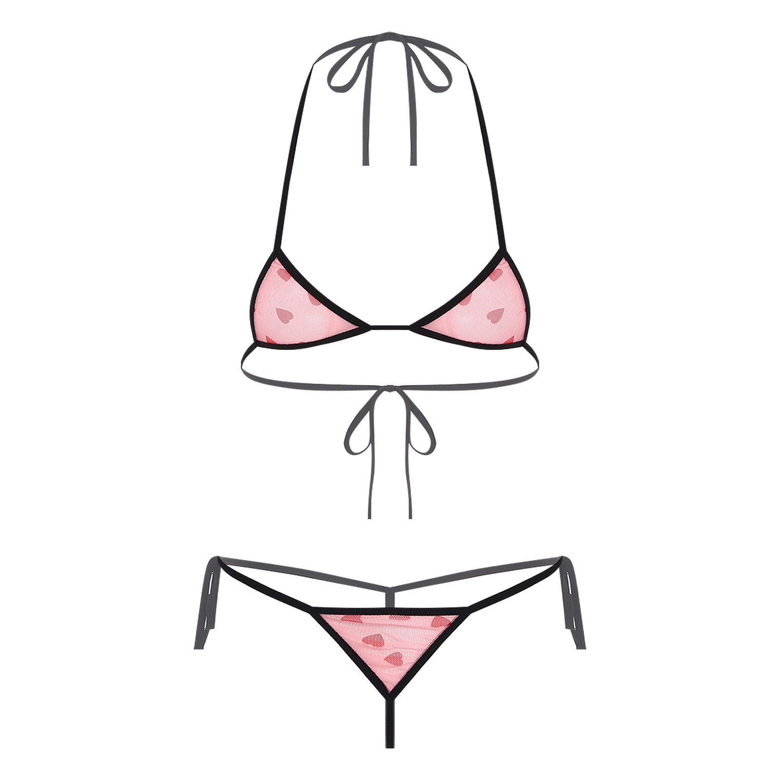 Womens Micro Mini Bikini Linge – обзор и цена Sheer Bra Lace