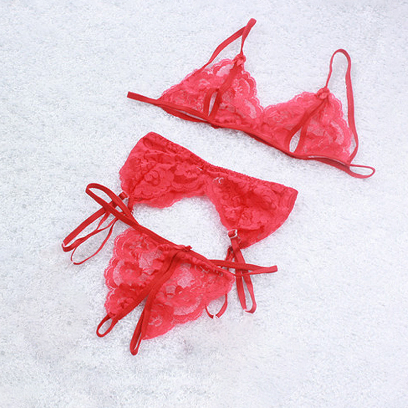 1 Set Women's Lace Lingerie, S – обзор и цена Sheer Mesh Bra