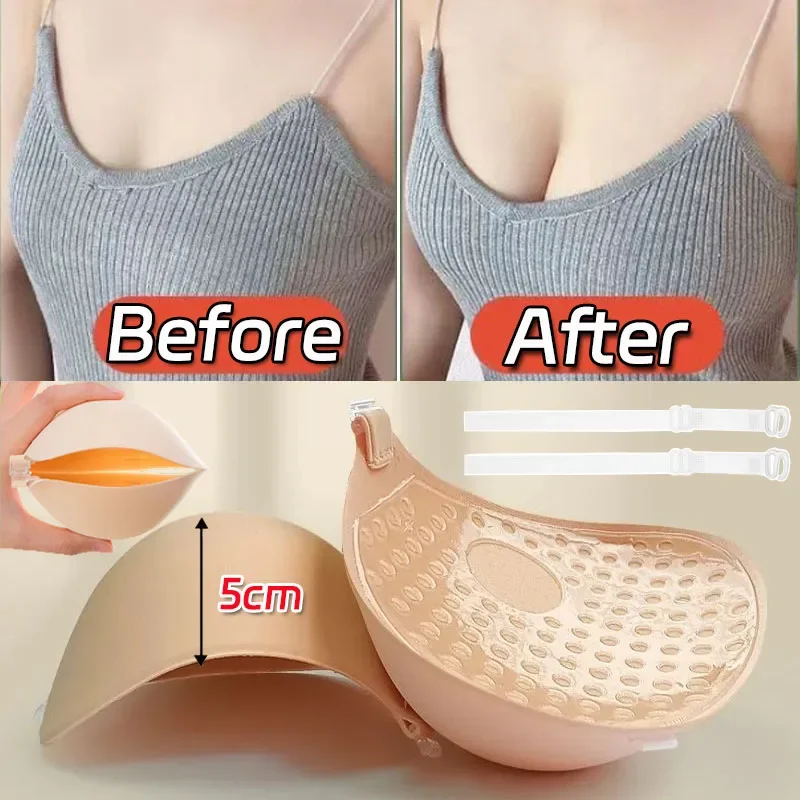 5cm Thicken Silicone Breast St – обзор и цена Push Up Bra Silicone