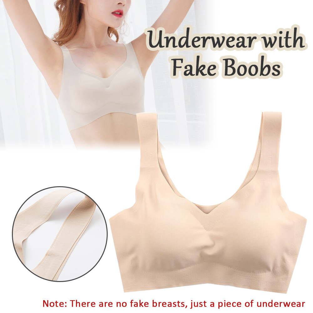 Bra Silicone Fake Chest Access – обзор и цена Mastectomy Bra Pocket