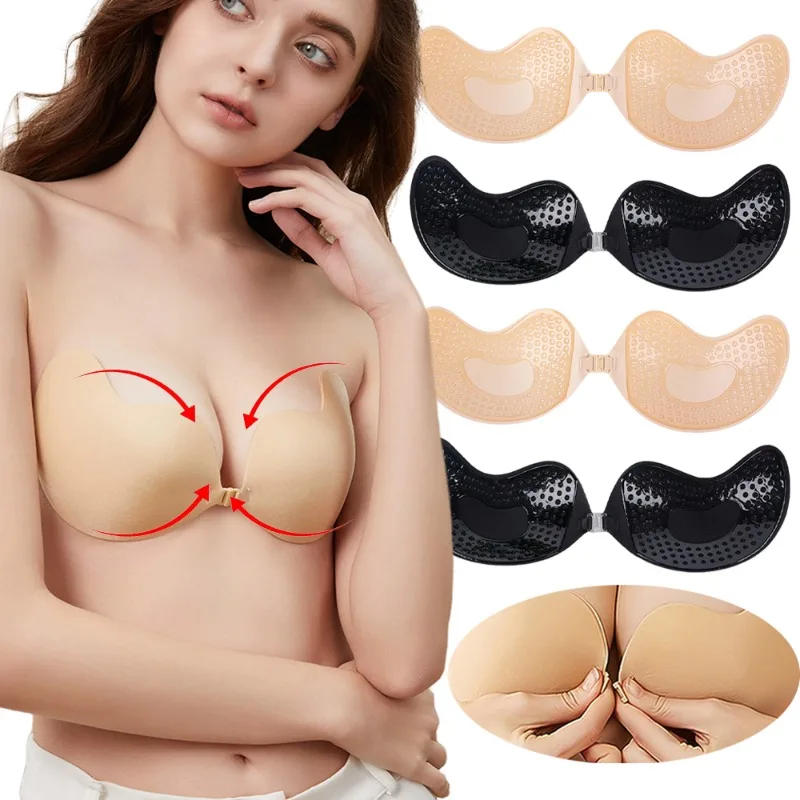 1/2Pc Invisible Push Up Bra Su – обзор и цена Push Up Bra Silicone