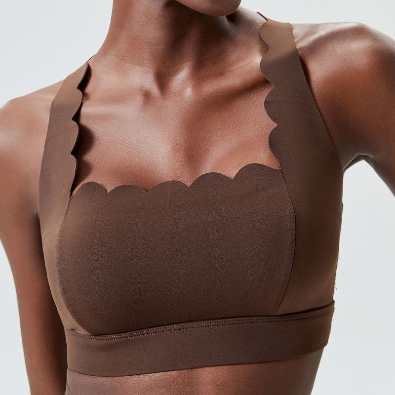 FUBEIKE Small Wave Double-Shou – обзор и цена Sports Bra Racerback