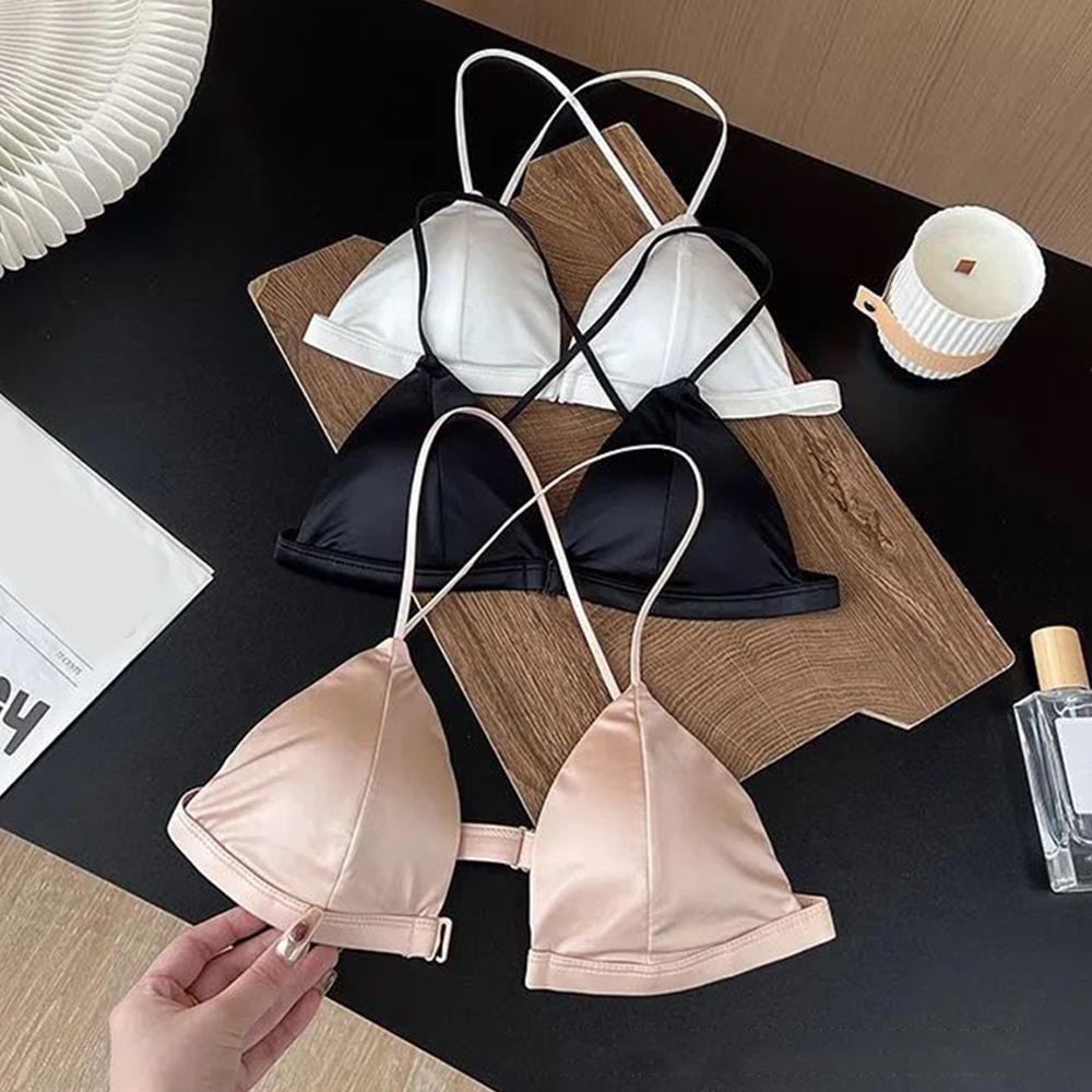 Sexy Satin Front Closure Bras  – обзор и цена Underwire Bra Padded