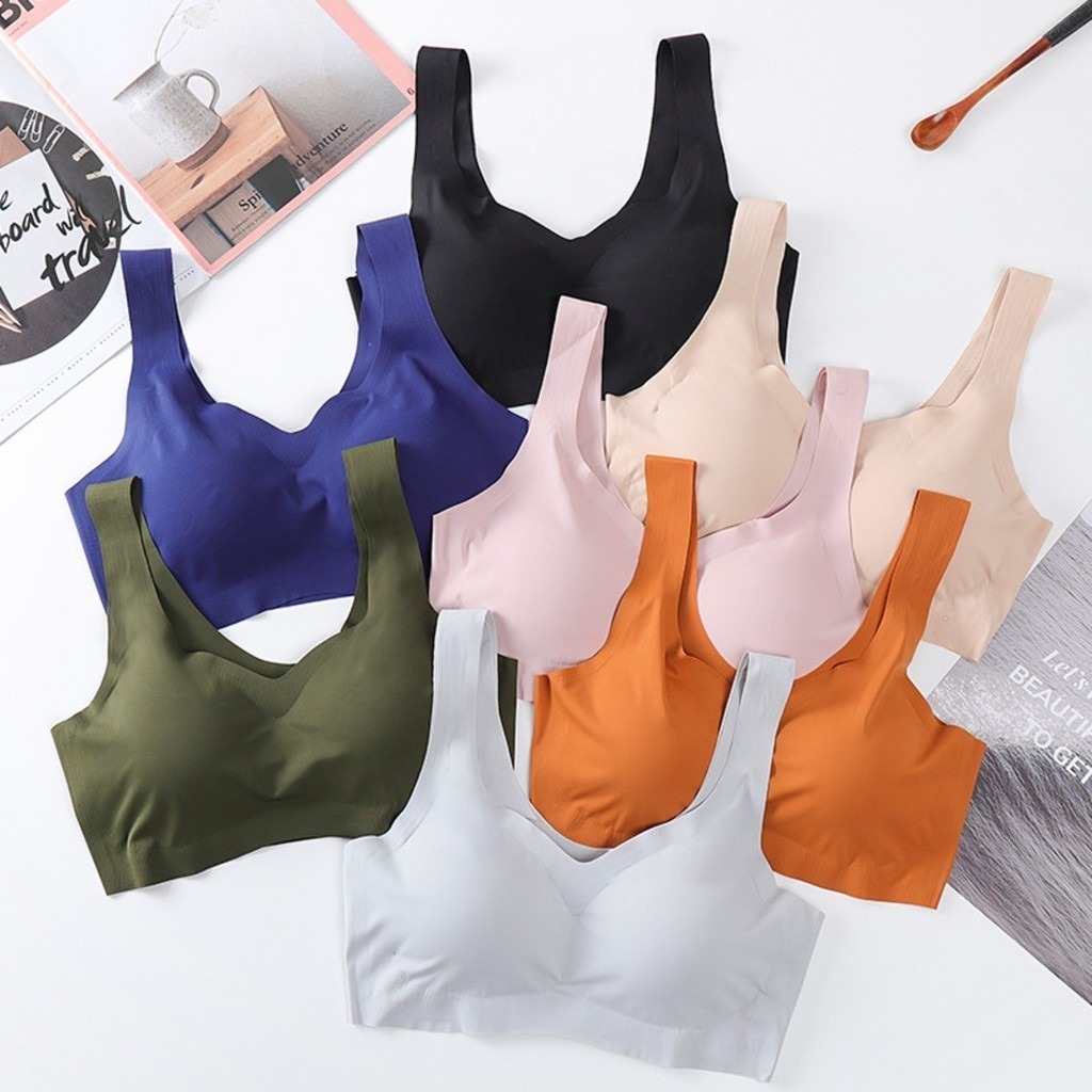 3PCS Sexy Sports Bra Seamless  – обзор и цена Full Coverage Bra
