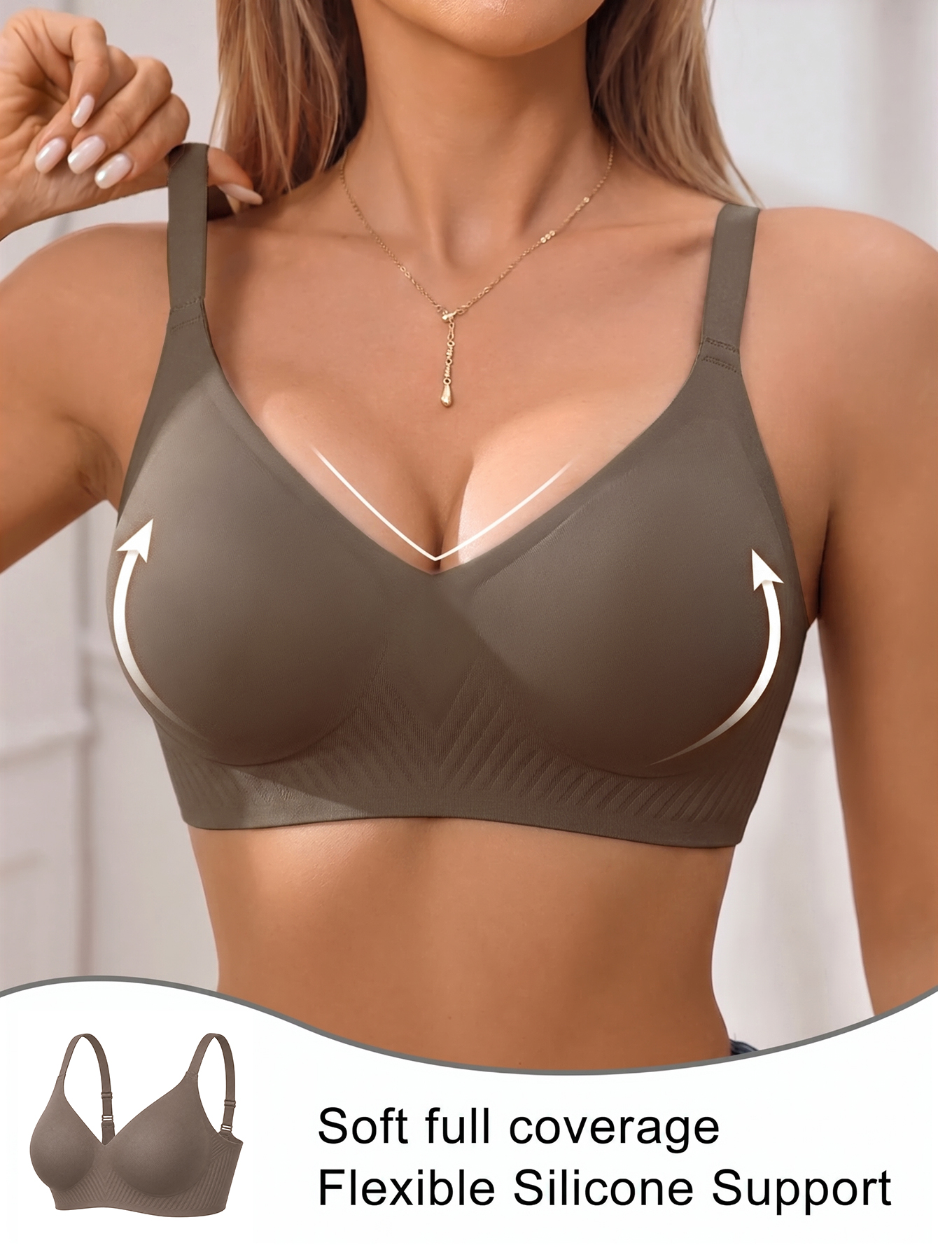Full Coverage Push Up Jelly Su – обзор и цена Full Coverage Bra