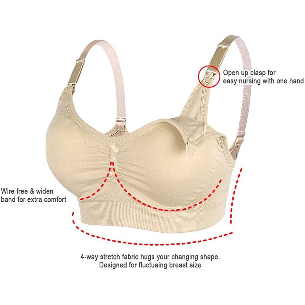 Womens Maternity  Nursing Bra  – обзор и цена Nursing Bra Clip