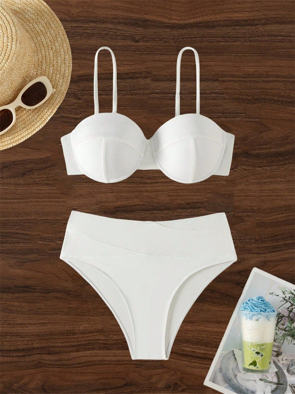 White Sling Bikini Bra Back La – обзор и цена Underwire Bra Padded