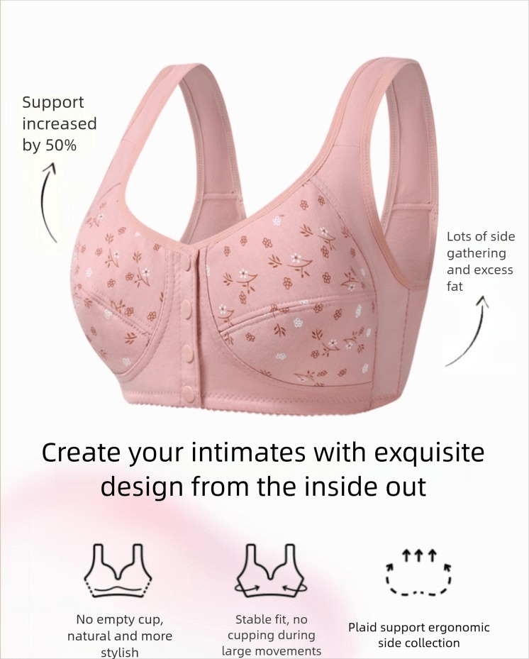 7pcs Elegant Lace Push Up Seam – обзор и цена Full Coverage Bra
