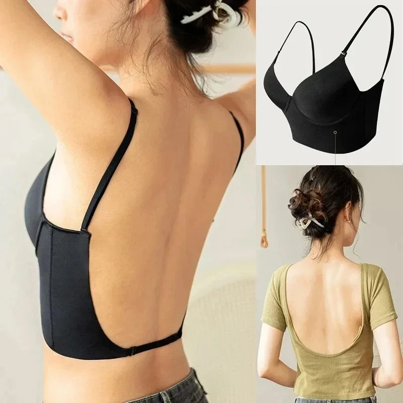 Women Invisible Bra Deep U Plu – обзор и цена Backless Bra Sticky
