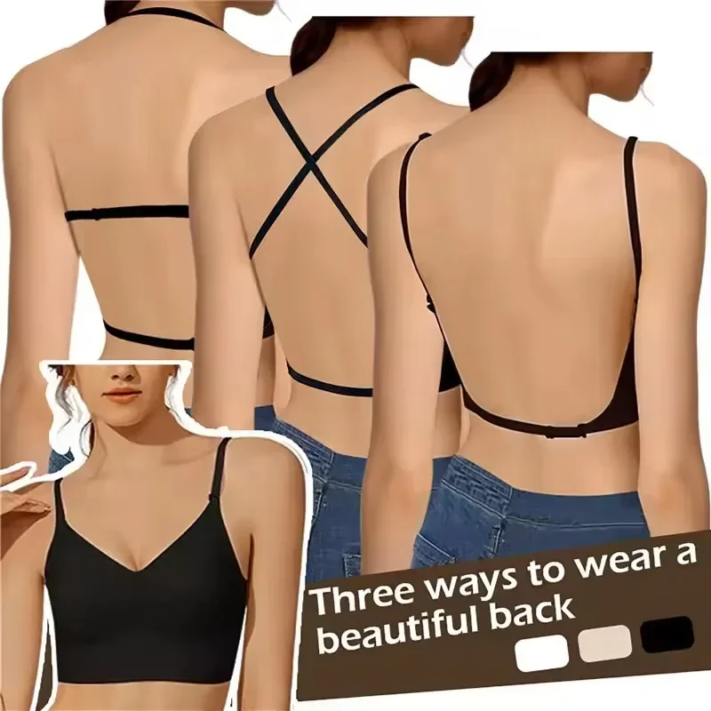 Women Invisible Bra Deep U Plu – обзор и цена Backless Bra Sticky