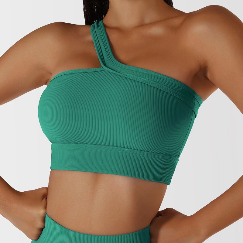 Women Single Shoulder Sexy Yog – обзор и цена T Shirt Bra Seamless