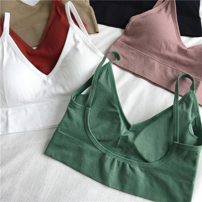 Women Sexy Crop Tops Bra Tube  – обзор и цена T Shirt Bra Seamless