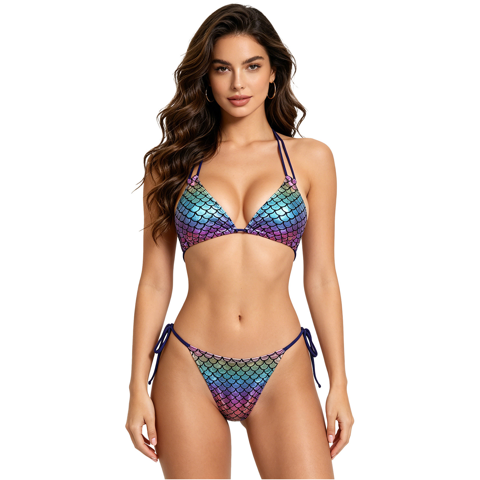 Women's Mermaid Bikini Swimsui – обзор и цена Underwire Bra Padded