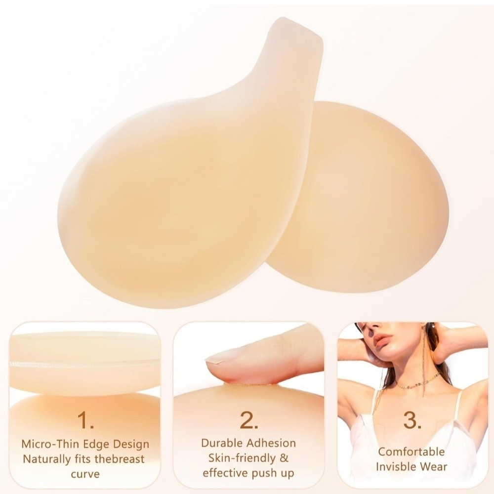 Seamless Silicone Nipple Cover – обзор и цена Push Up Bra Silicone