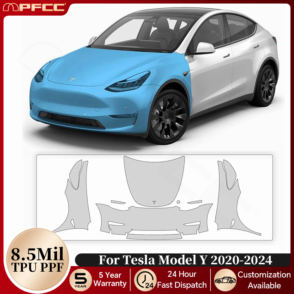 Pre-cut PPF For Tesla Model Y  – обзор и цена Full Coverage Bra