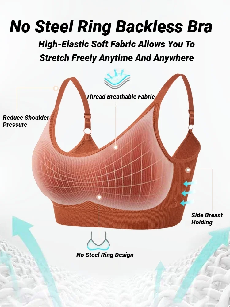 Sexy Seamless Brassiere Bras F – обзор и цена Sleep Bra Bralette