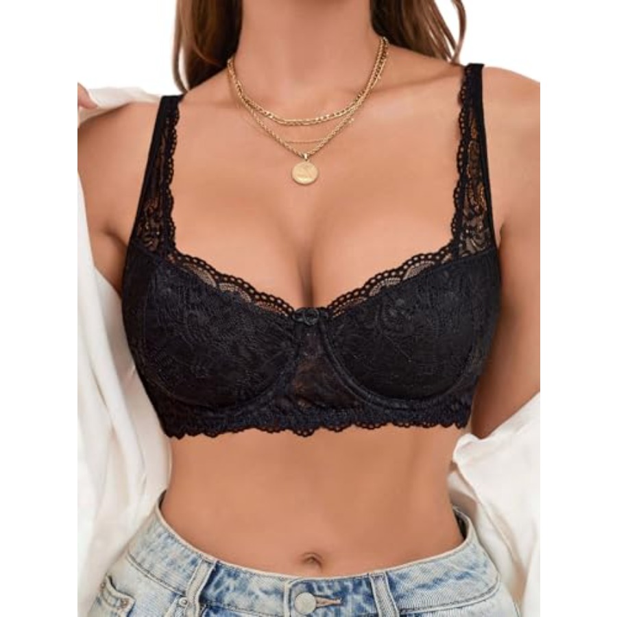 Avidlove Lace Bralettes for Wo – обзор и цена Demi Bra Balconette