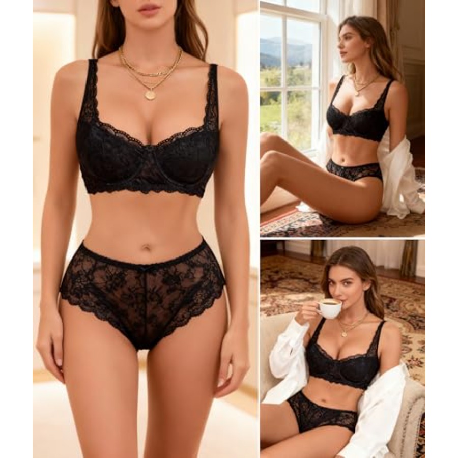 Avidlove Lace Bralettes for Wo – обзор и цена Demi Bra Balconette